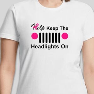 Jeep Grill Headlights On